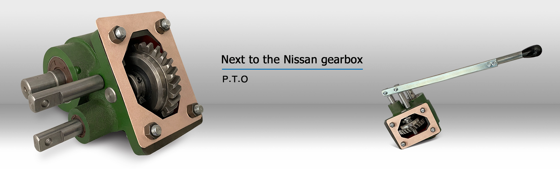 Next to the Nissan gearbox ، Beside the gearbox and ، şanzımanın yanında